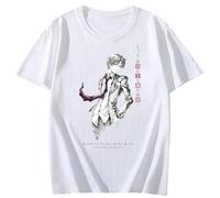 Classroom of The Elite T-Shirts for Men Kiyotaka Ayanokōji T-Shirt Harajuku Tee-Shirt Fashion T Shirts Tshirt White L