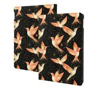 Classy Bird Flash Gold Print Étui compatible avec iPad Air 3ème génération, étui de tablette compatible avec iPad Pro 10,5", veille/réveil automatique, support folio