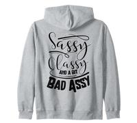 Classy Impertinent et Un Peu Mauvais Assy Femmes motivantes Sweat à Capuche