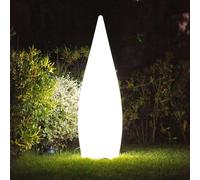 Lumisky Lampadaire CLASSY lumineux goutte filaire pour extérieur LED blanc H150 cm culot E27