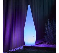 Classy - Lampadaire Sans Fil - Polyéthylène - Blanc