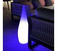 Lumisky Lampadaire sans fil CLASSY LED multicolore dimmable H80 cm Blanc Télécommande