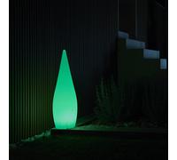 Classy - Lampadaire Solaire - Polyéthylène - Blanc