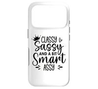Classy Sassy and a Bit Smart Assy,Classy Sassy Bit Bad Assy Coque pour iPhone 17 Pro