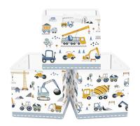 Clastyle Lot de 3 Voiture Cube de Rangement Enfant Kallax Storage Box Cube
