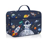 Clastyle Sac Isotherme Repas Enfant Espace Étoile Lunch Bag Isotherme Garçons Filles Petit Sac Lunch Box pour L'école Étudiant Pique-nique, Astronaute