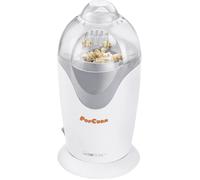 Clatronic Machine à pop-corn électrique PM 3635 – 1200 W, bac de portionnement, sans huile, blanc