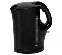 Clatronic® Bouilloire | Kettle | Bouilloire 1,7 L avec arrêt automatique & manuel | Filtre anticalcaire amovible | max. 2200Watt | Bouilloire | WK 3819 noir