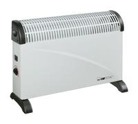 Clatronic® Chauffage par convecteur | Chauffage électrique avec 3 niveaux de chauffage | Chauffage avec thermostat | jusqu'à 40m² | Convecteur avec protection contre la surchauffe | KH 3077 H