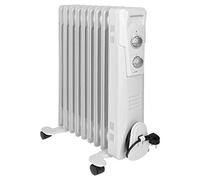 Clatronic RA 3736 Intérieure Blanc 2000 W Chauffage électrique à bain d’huile