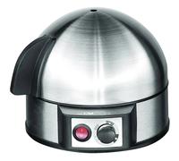 Clatronic EK3321 Cuiseur à oeufs avec pique-œuf, avec verre doseur acier