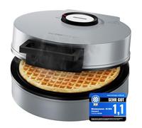 Clatronic Fer à cornets - Revêtement antiadhésif - Avec cône à cornes - Régulateur en continu pour brunir selon vos souhaits - Machine à cornets - 1200 W - Grande surface de cuisson - Fer à gaufres