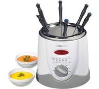 Clatronic FFR 2916 - Friteuse / fondue - 1 litre - 900 Watt Blanc/Gris G
