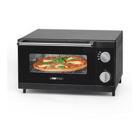 Clatronic Four à pizza avec espace de cuisson de 12 litres | idéal pour griller et réchauffer | Four avec chaleur supérieure et inférieure | Mini-four avec minuterie de 60 minutes | MPO 3520