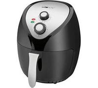 Clatronic FR 3699 Friteuse à air chaud 1400 W avec réglage manuel de la température noir Noir G