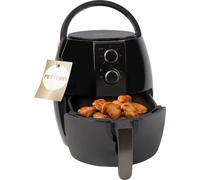 Clatronic® Friteuse à air chaud pour une préparation sans huile ni graisse | Airfryer 3,6L | avec thermostat réglable en continu (80°C - 200°C) et minuterie | idéal pour le fitness | 1350W | FR 3780 H