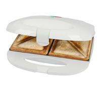 CLATRONIC Gril à sandwich ST 3813, blanc
