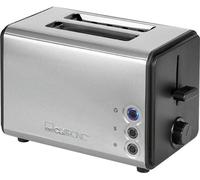 Clatronic Grille-pain 2 tranches TA 3620, Support à petits pains, Tiroir à miettes