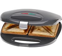 CLATRONIC Grille-pain à sandwich ST 3477 gris