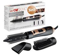 Clatronic® HAS 3818 Brosse soufflante à air chaud avec 3 embouts | Pour toutes les longueurs de cheveux | Brosse soufflante avec niveau froid pour Style-Fix | 2 niveaux | Sèche-cheveux rond | Câble