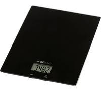 Clatronic KW 3820 Glas schwarz Balance de cuisine numérique numérique Plage de pesée (max.)=5000 g noir 210 x 180 x 20