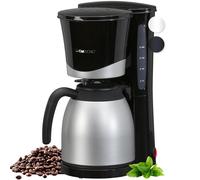 Clatronic Machine à café avec thermos | pour 8-10 tasses de café | Cafetière filtre | 1 litre | Cafetière filtre | KA 3327 noir