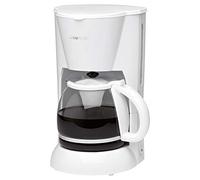 Clatronic, Machine a Café, Cafetiere, Expresso, Cafetière filtre électrique 12-14 Tasses capacité env. 1,5 L, système anti-goutte, Blanche, 900 watts, KA 3473