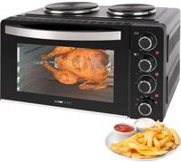 Combiné four 28L et double plaques de cuission Clatronic KK3786