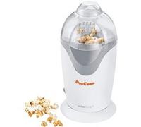Clatronic Machine à pop-corn électrique PM 3635 – 1200 W, bac de portionnement, sans huile, blanc