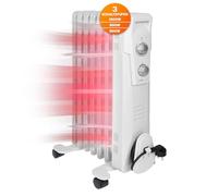 Clatronic RA 3735 Intérieure Blanc 1500 W Chauffage électrique à bain d’huile