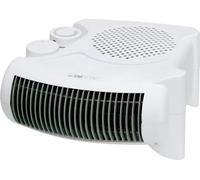 Clatronic® radiateur soufflant mobile & compact | Radiateur soufflant 2000W & 1000W | Radiateur avec fonction de ventilation | Petit radiateur soufflant avec protection contre la surchauffe | 2 possib