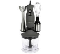 Clatronic SMS 3777 Mixeur plongeant 400 W multifonction acier inoxydable
