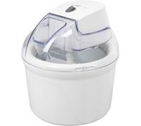 Clatronic Machine à glace / sorbetière duo ICM 3764 – 2 compartiments, 1500 ml, blanc