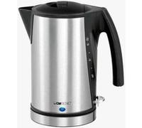Clatronic WKS 3288 - Bouilloire - 1.7 litres - 2.2 kWatt - acier inoxydable Acier/Noir G