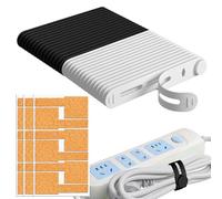 Clats De Câble En Silicone - STODES FLEXIBLE RÉUSABLE RÉUSABLE, BANDES D'ORGANISATIONS MULTICOLOR, Porte-étiquettes | Organisation Du Cordon De Charge De L'ordinateur Pour La Configuration De L'électr