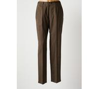 claude bauer pantalons femme de couleur marron 34
