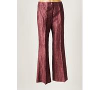 claude bauer pantalons femme de couleur rouge 38