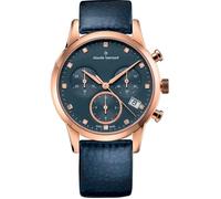 Claude Bernard 10231-37R-BUIPR1 Montre Femme Classique Chronographe 35mm 5ATM