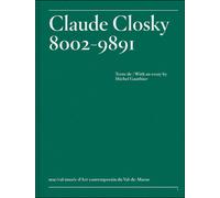 Claude Closky. 8002-9891 - Michel Gauthier - Mac Val - relié - Beau livre