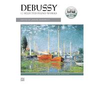 Claude debussy 12 selected piano works (arr joseph banowetz) pf bk/cd +cd