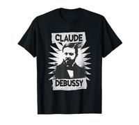Claude Debussy Compositeur de musique classique Esthétique T-Shirt