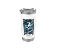 Claude Debussy Compossier Pianiste Tarot Gobelet isotherme en acier inoxydable double paroi