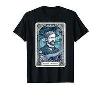 Claude Debussy Compossier Pianiste Tarot T-Shirt