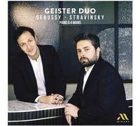 Debussy et Stravinsky – Piano à quatre mains – CD – Harmonia Mundi