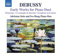 Claude Debussy – Oeuvres de jeunesse pour piano à 4 mains – NAXOS