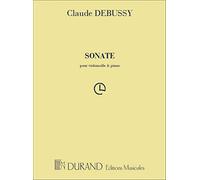 Claude Debussy: Sonate Pour Violoncelle Et Piano. Partitions pour Violoncelle, Accompagnement Piano