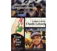 Claude Lelouch - Coffret n° 3 (3 DVD) [Pack]
