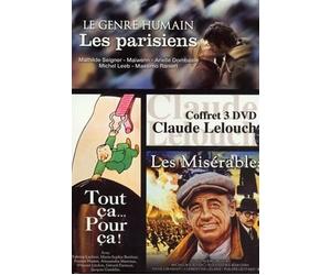 Claude Lelouch - Coffret n° 3 (3 DVD) [Pack]