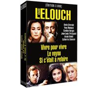 Claude Lelouch - Coffret - Vivre Sa Vie + Le Voyou + Si C'était À Refaire - Pack