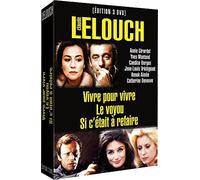 Claude Lelouch - Coffret - Vivre Sa Vie + Le Voyou + Si C'était À Refaire - Pack